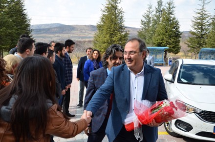 Rektör Yardımcımız ve Koordinatörümüzün Okulumuza Ziyareti